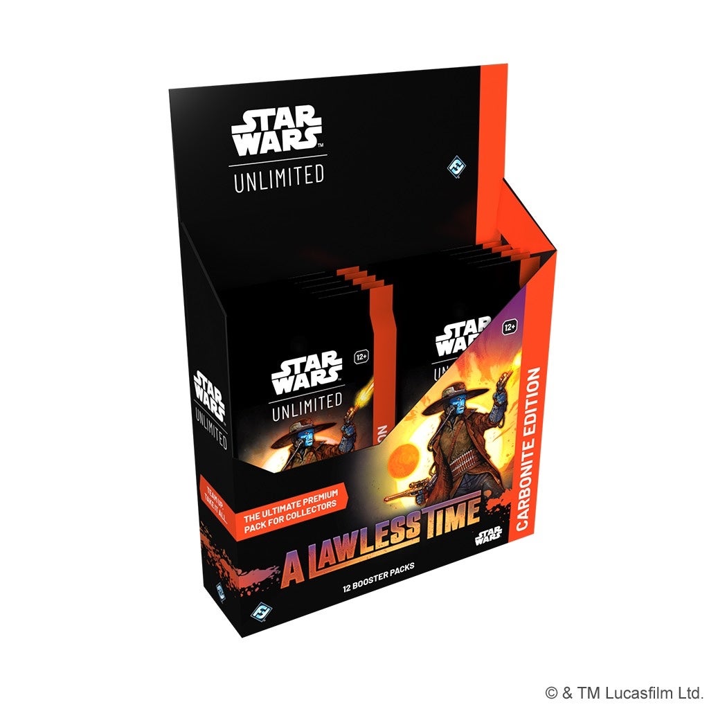 swu booster box Star Wars Unlimited Pack Shadows of the Galaxy the epic eighth set for the Star Wars SWU Carbonite Booster: A Lawless