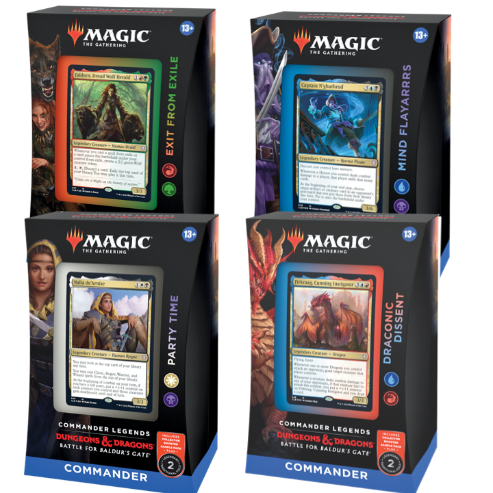 Magic: The Gathering Commander Legends: Battle for Baldur's Gate Commander  Deck | GameStop